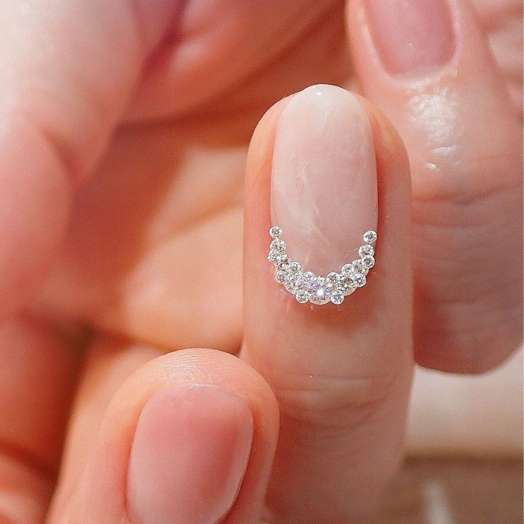Diamond Jewelry Nail – Lilibet Crown Course