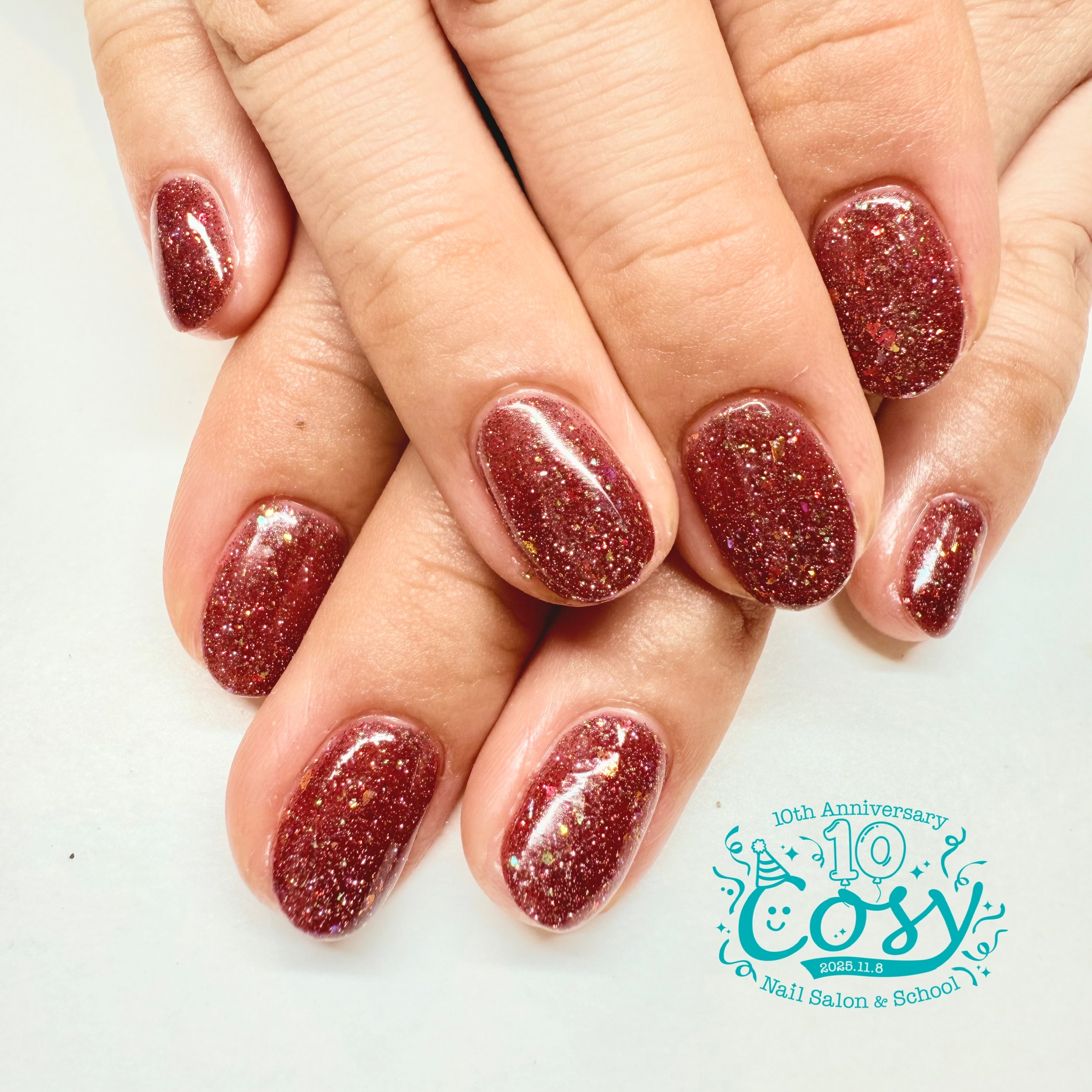 One Color / Glitter Gradient (Gel Removal Included)