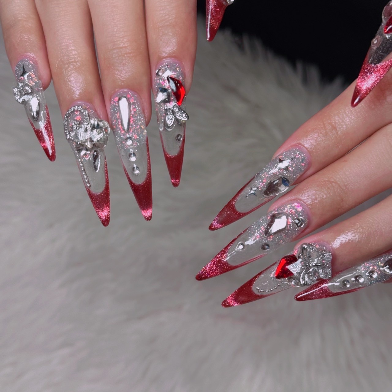 Gel Tip Extention with Art