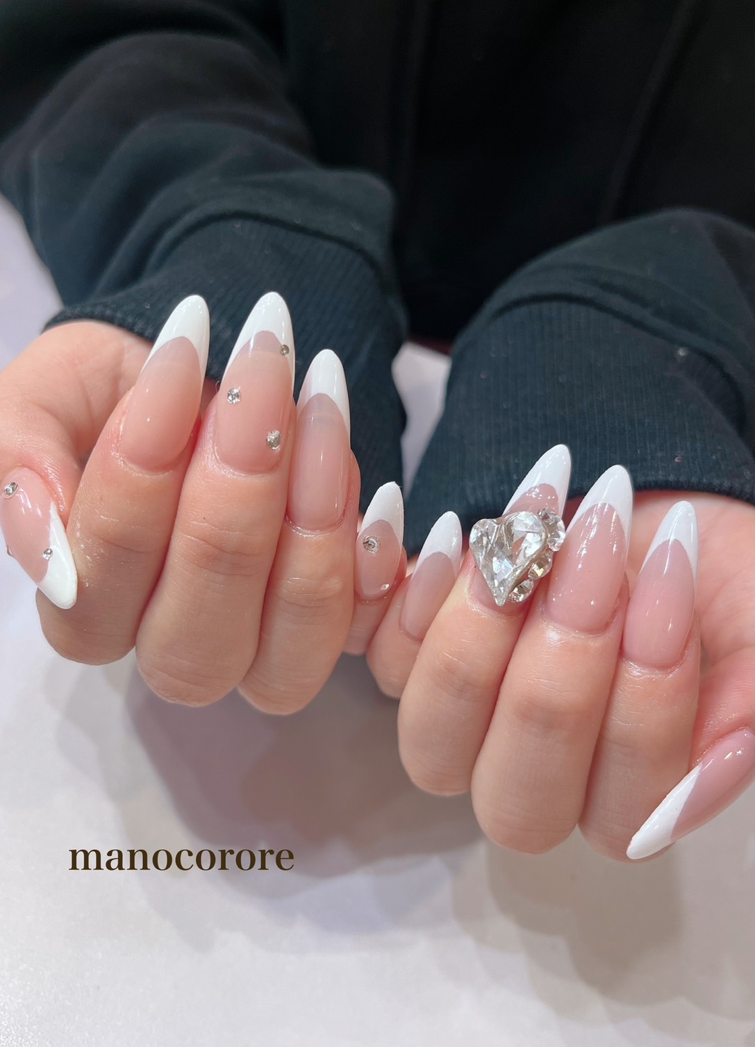 Nail tips for lengthening