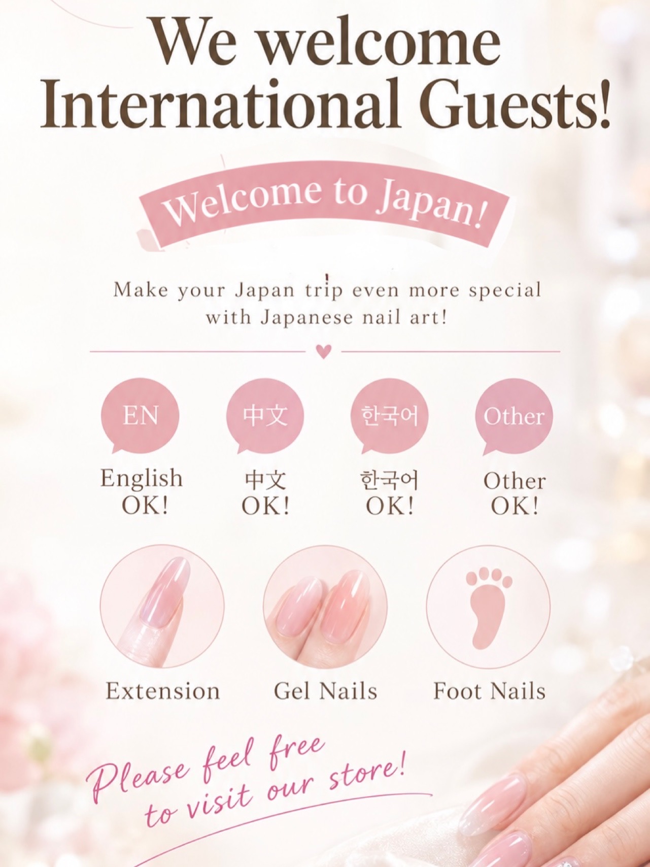 Welcome to Japan!